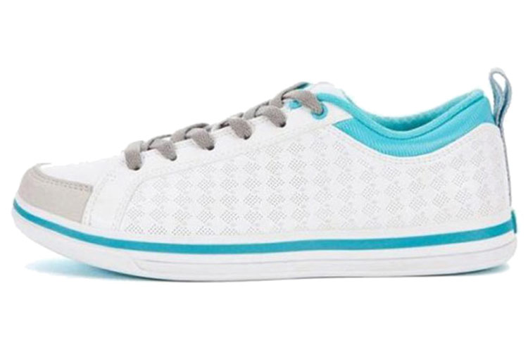 Buy (W) 리닝 컴핏 로우탑 캐주얼 (화이트 그레이 블루) ATCG008-2