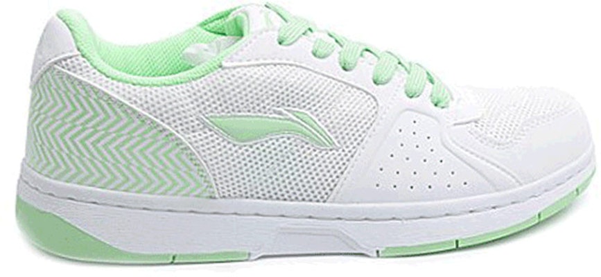 (Women) Li-Ning Comfort Low-Top Casual Sneaker 'White Light Green' ALCG062-2 Order (Women) Li-Ning Comfort Low-Top Casual Sneaker 'White Light Green' ALCG062-2