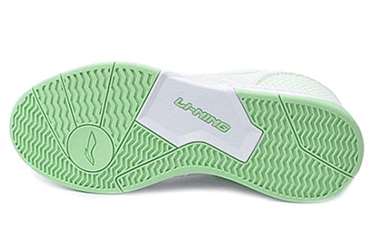 (W) Li-Ning CMFT Low-Top Casual Sneaker 'White Light Green' 圖 4