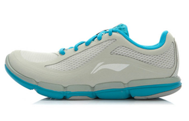 Buy (W) 李寧コンフォートローカット ランニング (グレーブルー) ARKJ008-2