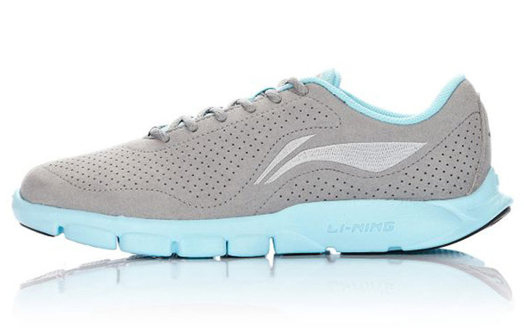 (Women) Li-Ning Comfort Low-Top Running 'Light Grey' ARBH002-2
