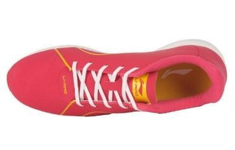 Shop (Women) Li-Ning Comfort Low-Top Running 'Red' ACGG058-2