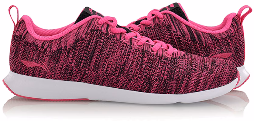 (Women) Li-Ning Comfort Low-Top Running Shoe 'Fluorescent Berry Red' AGCM116-1 Lookbook (Women) Li-Ning Comfort Low-Top Running Shoe 'Fluorescent Berry Red' AGCM116-1