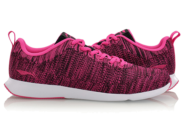 Lookbook (W) 李宁舒适低帮跑鞋 '荧光莓红' AGCM116-1