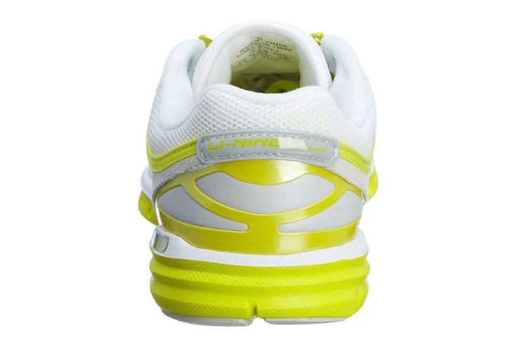 Shop (W) Zapatillas Bajas Li-Ning Comfort para Correr 'Gris Amarillo' AFWG016-2