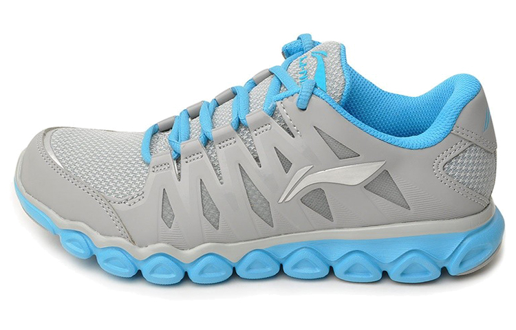 (W) Li-Ning CMFT Low-Top Running Sneaker 'Grey-Blue'