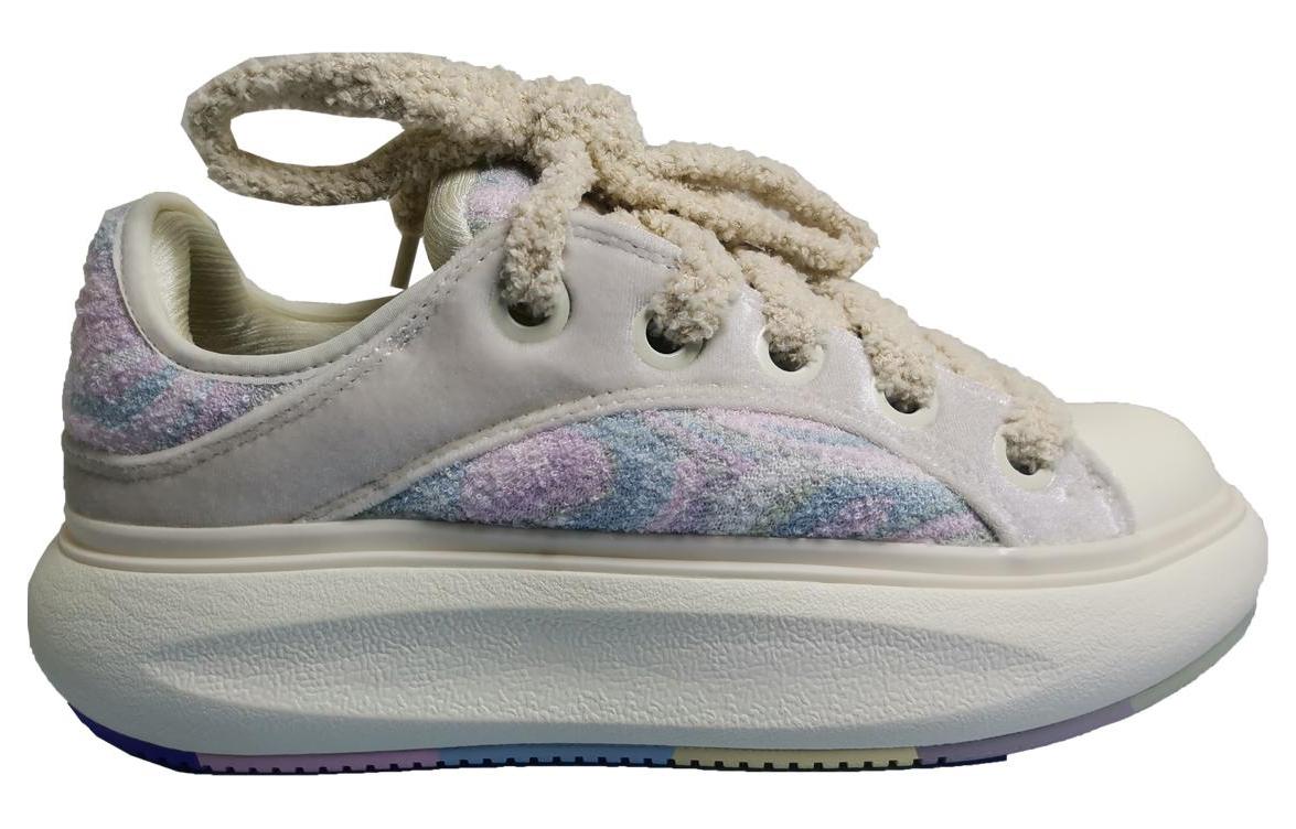 Order (W) 리닝 컴포트 로우 '베이지 블루 퍼플' (Li-Ning comfort low 'beige blue purple') AZGT090-18