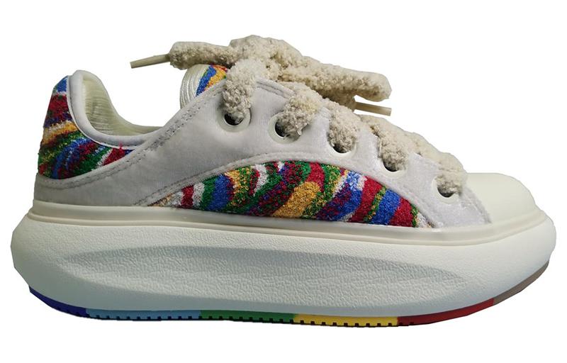 Order (W) Li-Ning Comfort Rendah 'Beige Merah Kuning' AZGT090-17