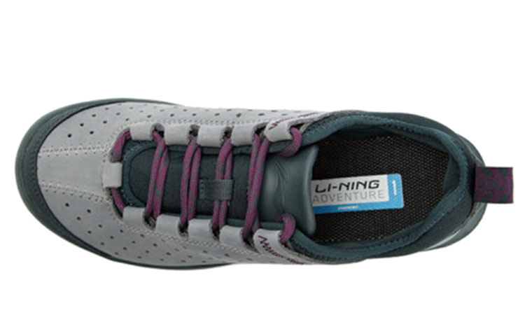 Lookbook (W) Li-Ning Comfort Low 'Abu-Abu Hijau' AEHK004-1