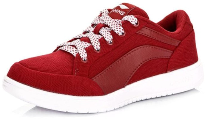 (W) Li-Ning Comfort Low 'Merah' Sneakers ALCG116-3 Lookbook (W) Li-Ning Comfort Low 'Merah' Sneakers ALCG116-3
