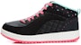 (W) Li-Ning Comfort Mid-Top 'Hitam Merah Jambu' ALCK118-3