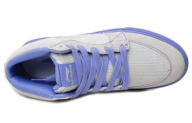 Lookbook (W) 리닝 컴포트 미드탑 '그레이 퍼플' (Li-Ning comfort mid-top 'grey purple') ALCG044-1