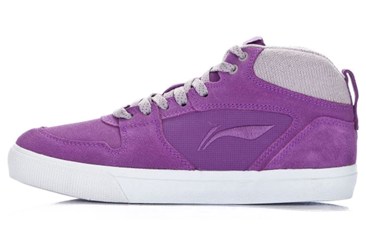 (Women) Li-Ning Comfort Mid-Top 'Purple White' ALMG046-1