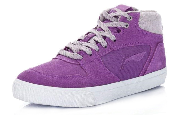 Lookbook (W) Li-Ning Comfort Mid-Top 'Ungu Putih' ALMG046-1