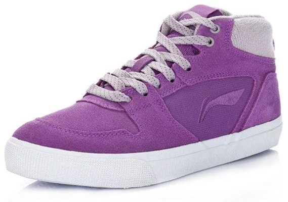 (Women) Li-Ning Comfort Mid-Top 'Purple White' ALMG046-1 Lookbook (Women) Li-Ning Comfort Mid-Top 'Purple White' ALMG046-1
