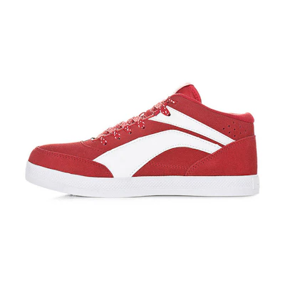 (W) Li-Ning CMFT Mid-Top 'White Red'