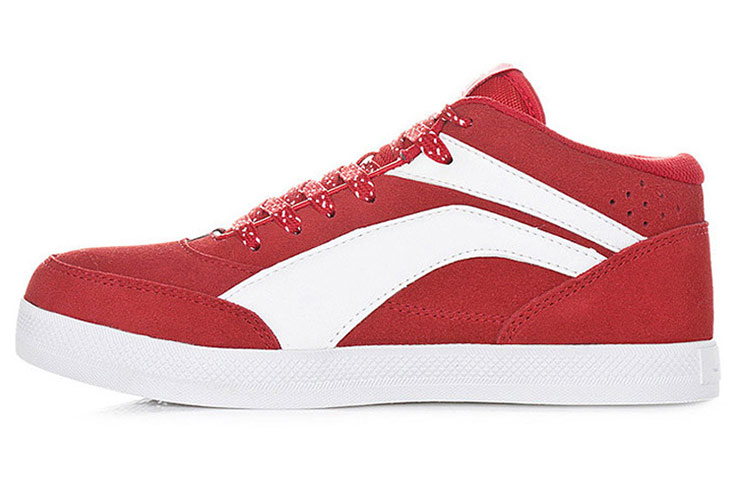 (Women) Li-Ning Comfort Mid-Top 'White Red' ALAH026-1