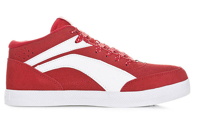 Order (W) Li-Ning Comfort Mid-Top 'Putih Merah' Sneakers ALAH026-1