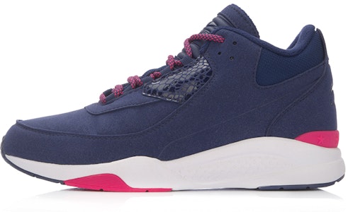 (W) Li-Ning Comfort Mid-Top Lari 'Deep Blue White' ARLL018-2 Buy (W) Li-Ning Comfort Mid-Top Lari 'Deep Blue White' ARLL018-2