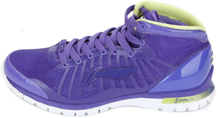 (W) Li-Ning Confort Chaussures Mi-Hautes Running ''Violet-Blanc'' AFWG008-3 Buy (W) Li-Ning Confort Chaussures Mi-Hautes Running ''Violet-Blanc'' AFWG008-3