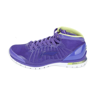 (W) Li-Ning CMFT Mid-Top Running 'Purple-White'