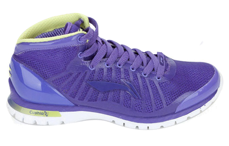 Order (W) Li-Ning Komfort Mid-Top Laufschuhe ''Lila-Weiß'' AFWG008-3