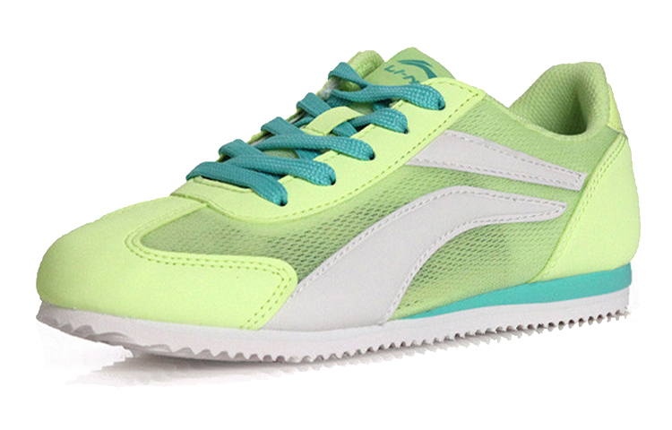 Lookbook (W) 李寧コンフォートランナーLOW「グリーン」 ALCJ042-4