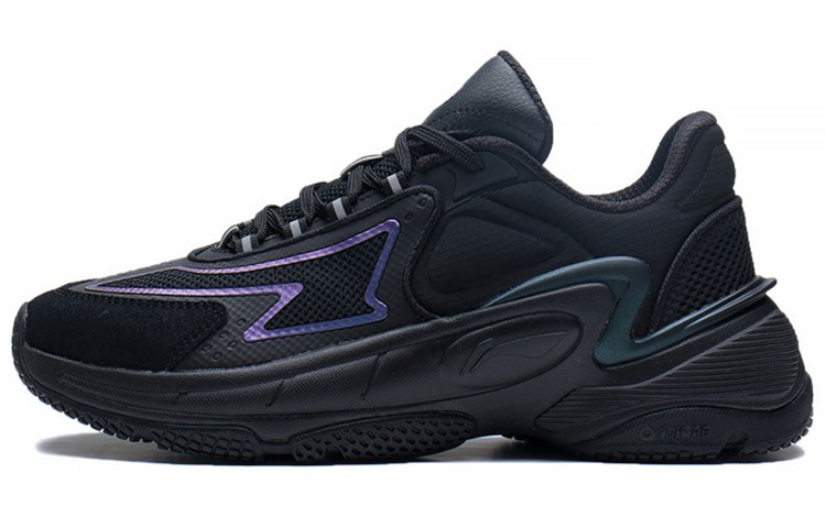 Buy (W) 리닝 컴포트 러닝 캐주얼 (블랙) AGCS266-1