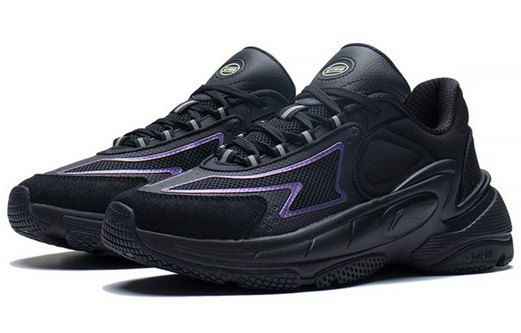 Lookbook (W) 리닝 컴포트 러닝 캐주얼 (블랙) AGCS266-1