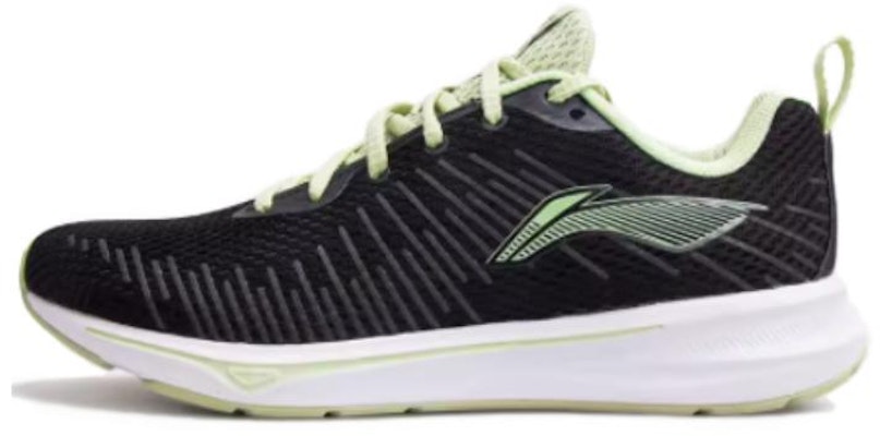 (Women) Li-Ning Comfort Running Low 'Black Green' ARMS024-1 Buy (Women) Li-Ning Comfort Running Low 'Black Green' ARMS024-1