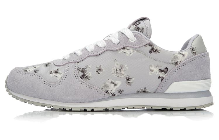 (Women) Li-Ning Comfort Running Low 'Cool Grey White' ALCK148-5
