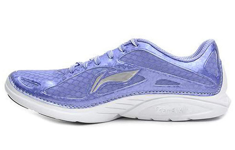 (Women) Li-Ning Comfort Running Low 'White Purple' ARBG018-3