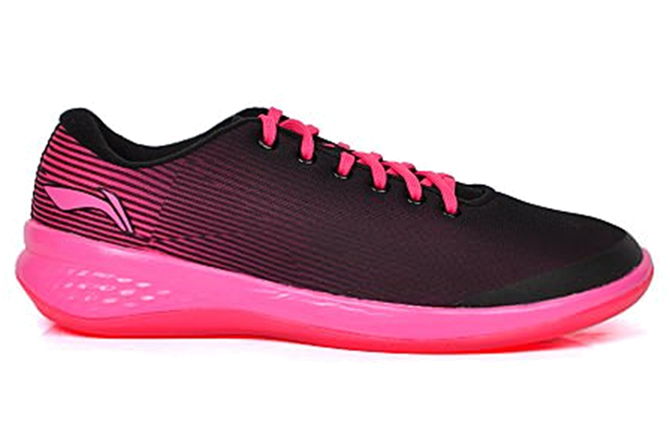 Order (Women) Li-Ning Comfort Running Shoes 'Black Pink' ACGJ034-3