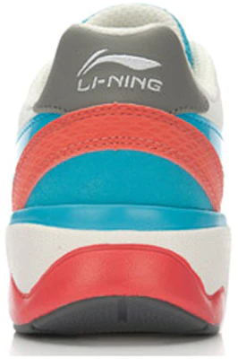 (Women) Li-Ning Comfort Running Shoes 'Blue Orange White' ALCL058-1 Shop (Women) Li-Ning Comfort Running Shoes 'Blue Orange White' ALCL058-1