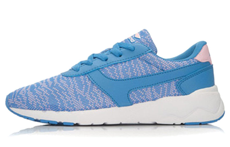 (Women) Li-Ning Comfort Running Shoes 'Blue White' GLAL004-2