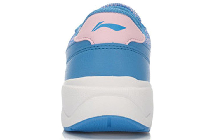 Shop (Women) Li-Ning Comfort Running Shoes 'Blue White' GLAL004-2