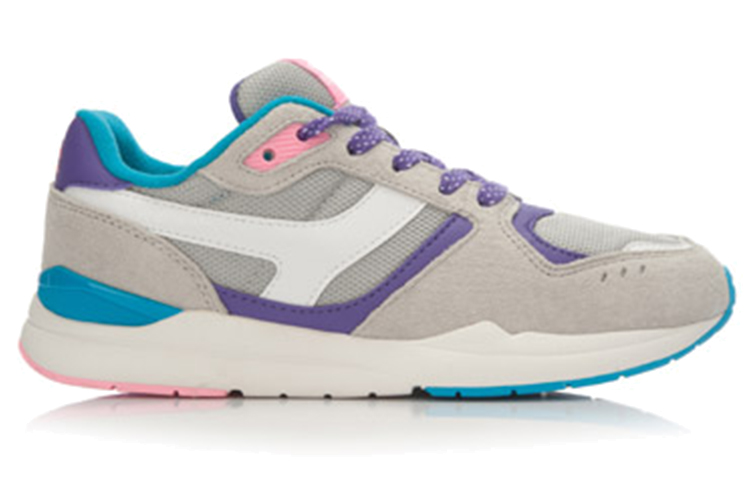 Order (W) Kasut Lari Li-Ning 'Grey Blue' Comfort ALCL006-3