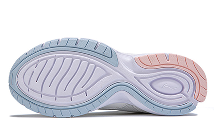 Purchase (Women) Li-Ning Comfort Running Shoes 'White Blue' ARBQ044-1