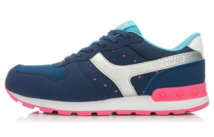 (Women) Li-Ning Comfort Running Sneakers 'Navy Blue' ALCK084-1