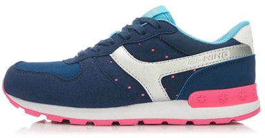(Women) Li-Ning Comfort Running Sneakers 'Navy Blue' ALCK084-1 (Women) Li-Ning Comfort Running Sneakers 'Navy Blue' ALCK084-1