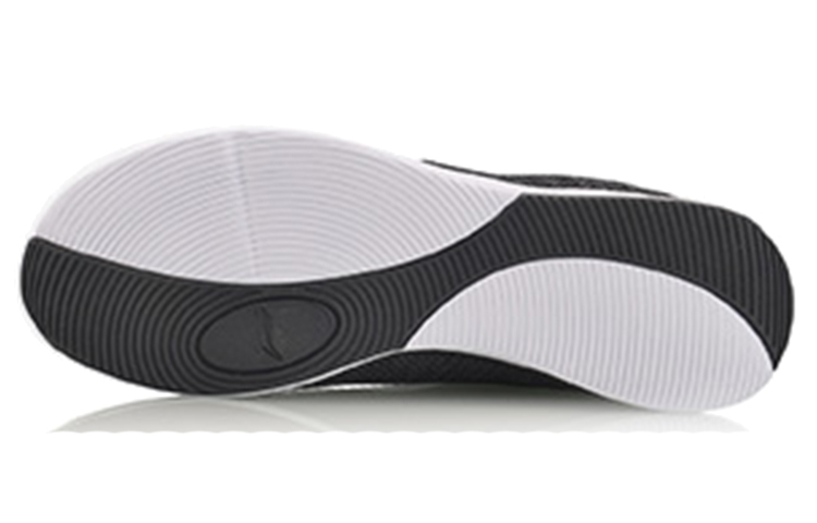 Shop (W) 李宁舒适透气耐磨低帮休闲跑鞋‘黑白’ AGCM116-3