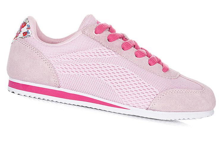 Order (W) Li-Ning Comfortabele Ademende Hardloopschoenen ''Roze'' ALCH038-2