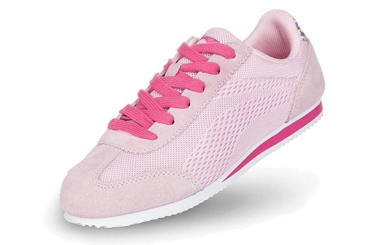 Lookbook (W) Li-Ning Comfortabele Ademende Hardloopschoenen ''Roze'' ALCH038-2