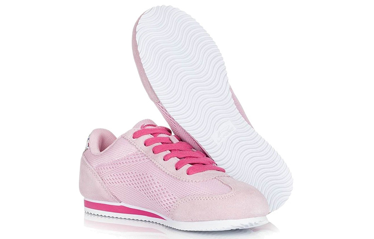 Shop (W) Li-Ning Comfortabele Ademende Hardloopschoenen ''Roze'' ALCH038-2