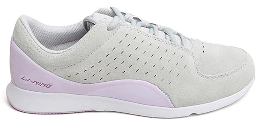 (W) Li-Ning Comfortabele Ademend Slijtvast Casual Hardloopschoenen ''Grijs'' ACEG010-2 Order (W) Li-Ning Comfortabele Ademend Slijtvast Casual Hardloopschoenen ''Grijs'' ACEG010-2