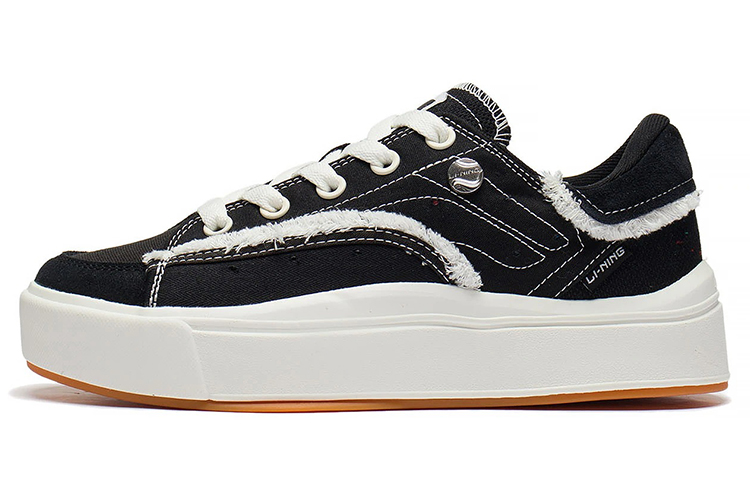 (Women) Li-Ning Comfy 'Black White Gum' AGCS036-1