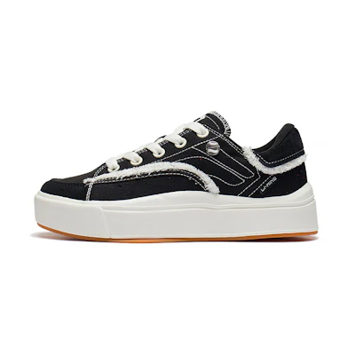 (W) Li-Ning Comfy 'Black White Gum'