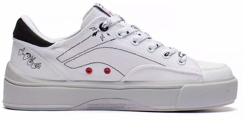 (W) 李寧コンフィロー "ホワイト" (Rīningu Konfi Rō "Howaito") AGCS036-4 Order (W) 李寧コンフィロー "ホワイト" (Rīningu Konfi Rō "Howaito") AGCS036-4