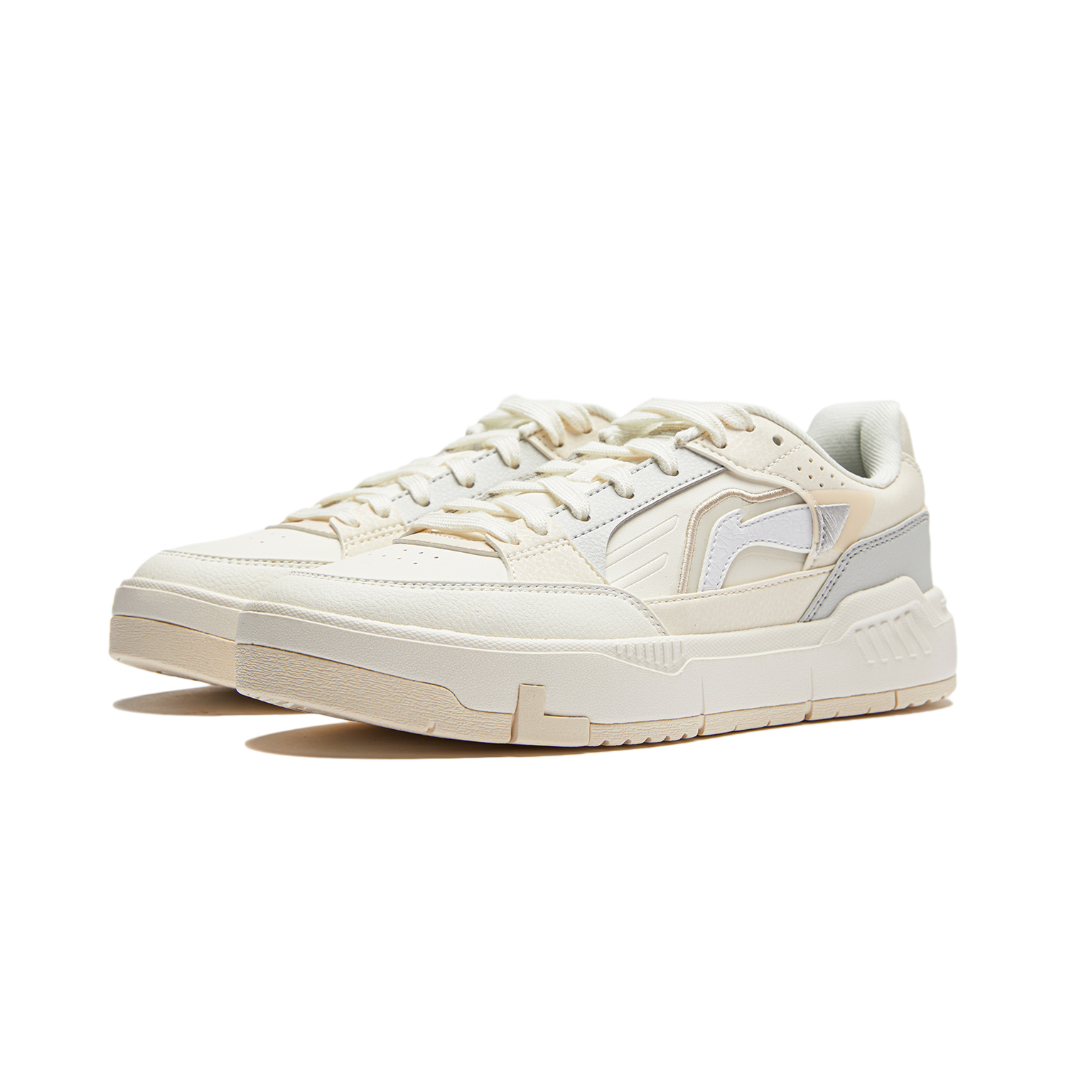 Lookbook (W) Li-Ning COMMON 80s 'Beige Gris' AGCU040-1