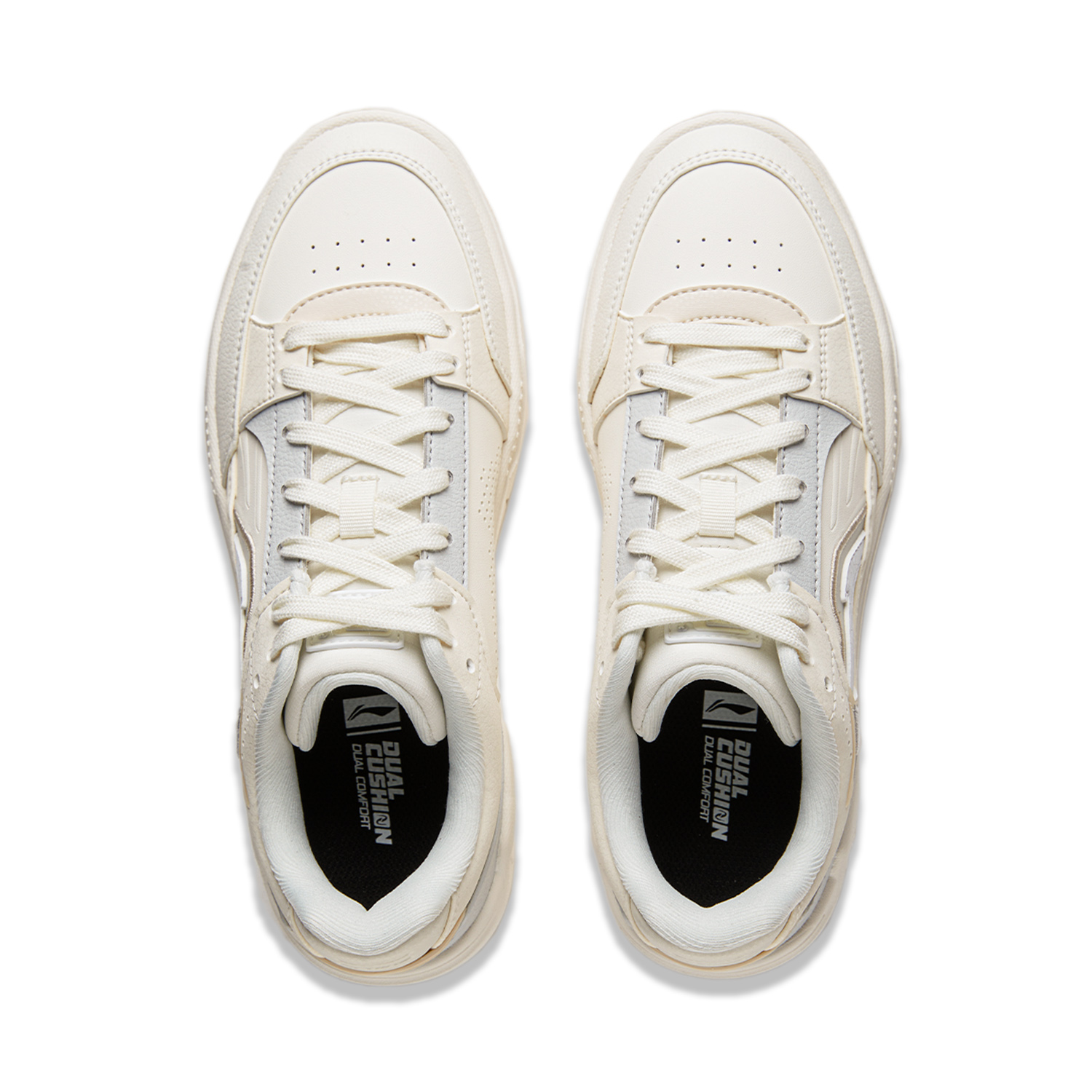 Shop (W) Li-Ning COMMON 80s 'Beige Gris' AGCU040-1
